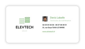 Signature mail technique verte