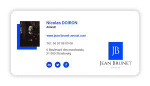Siganature mail pour les cabinets d'avocat