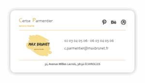 Signature de mail simpliste